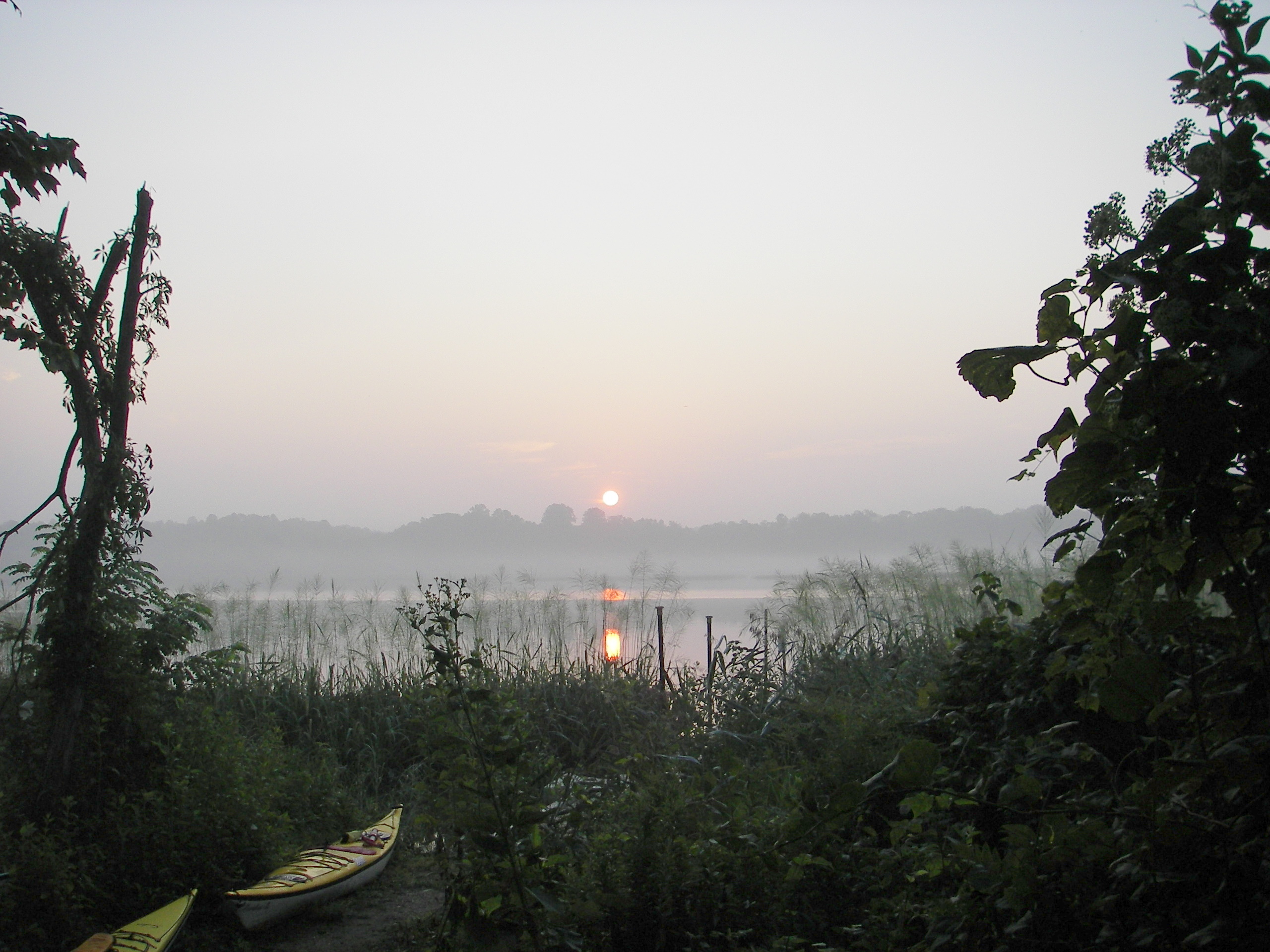 Patuxent Sunrise at Selby Canoe Camp 2007