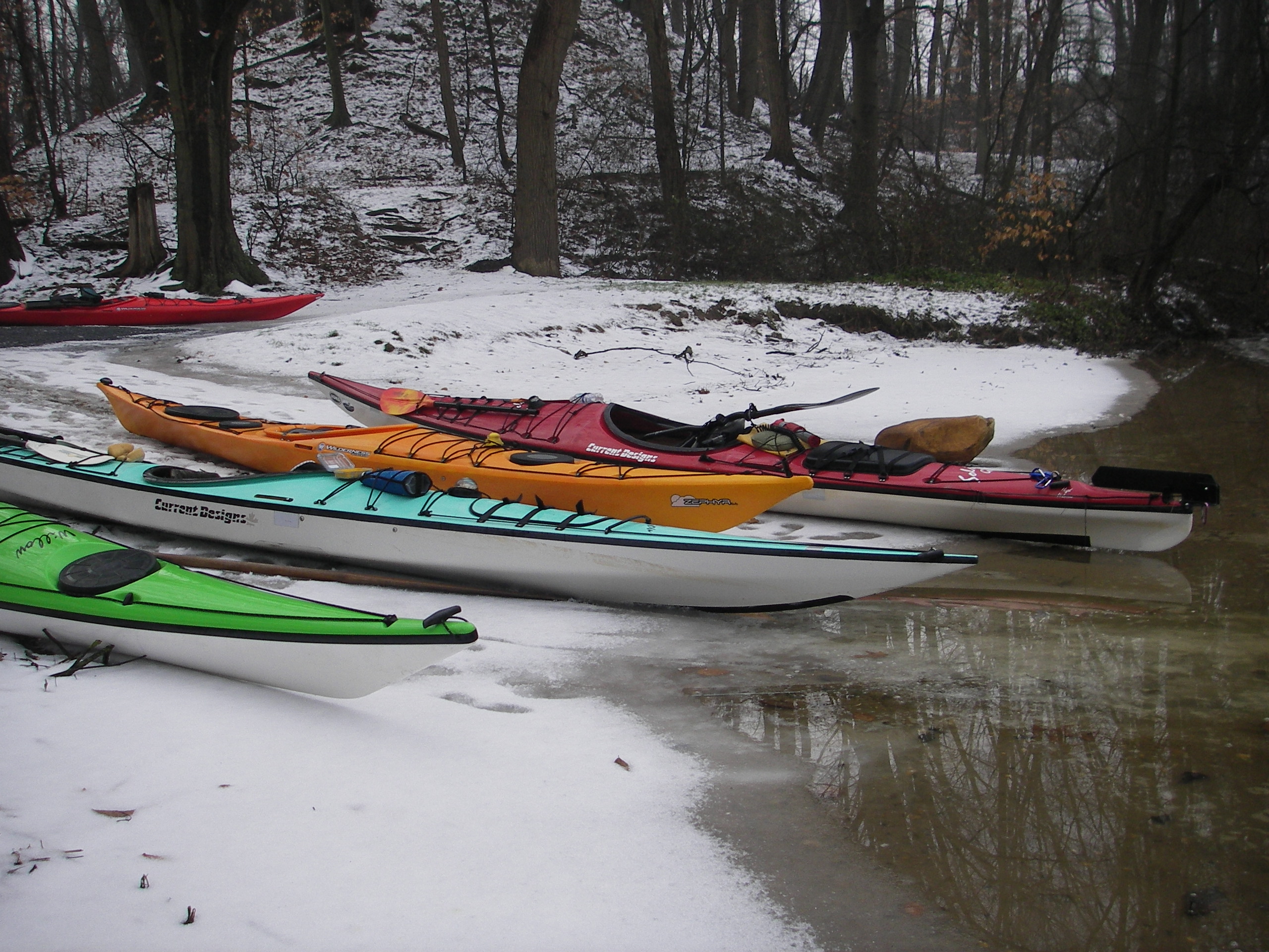 Winter Paddling Sassafras River, Chesapeake Bay 2013